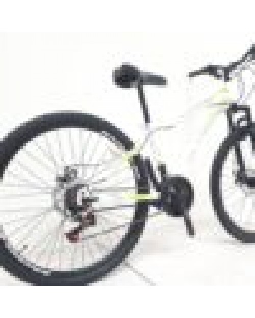 Bicicleta MTB-HT 26″ STORM One, frane disc, 18 viteze,alb/verde