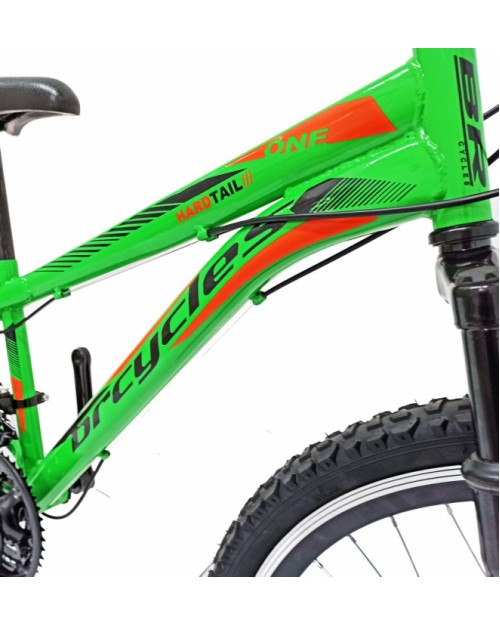 Bicicleta MTB-HT 24″ STORM , 18 viteze, verde
