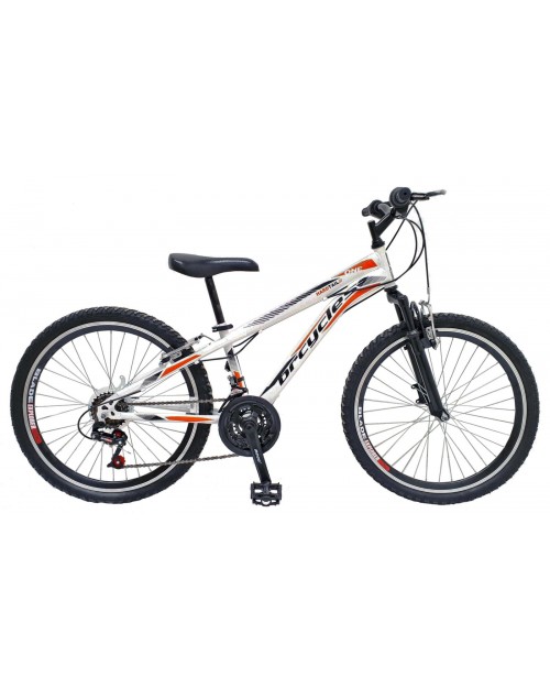 Bicicleta MTB-HT 24″ STORM , 18 viteze, alb