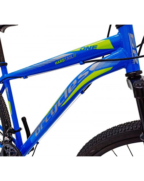 Bicicleta MTB-HT 29″ BR One, cadru otel 19″, frane disc, 18 viteze, albastru