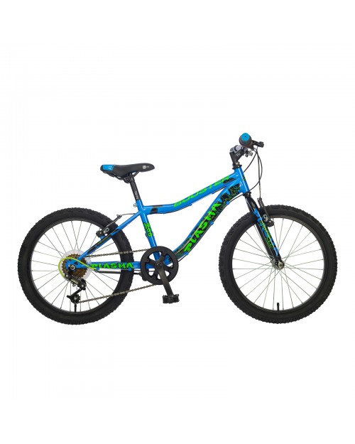Bicicleta Copii Booster Plasma - 20 Inch, 1 x 6 Viteze, Albastru