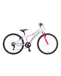 Bicicleta Copii Booster Turbo - 24 Inch, Alb