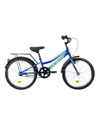 Bicicleta Copii Colinelli COL01, 1 Viteze, Cadru Otel, Marimea 230 mm, Roti 20 inch, Frane V - Brake, Culoare Albastru