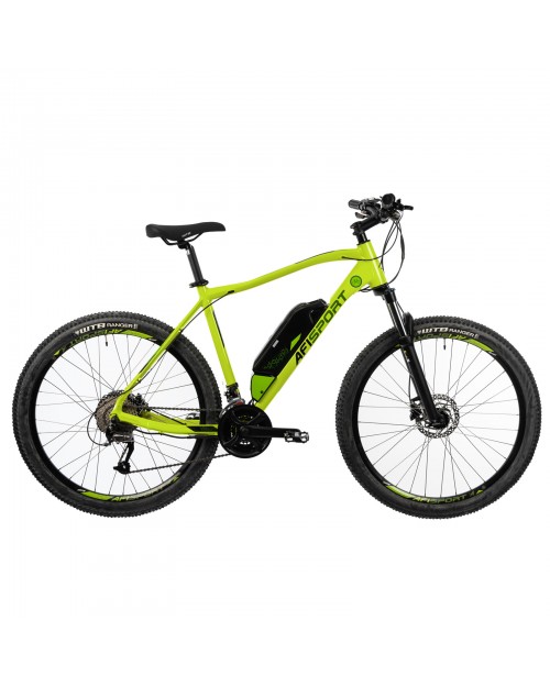 Bicicleta Electrica Afisport M17 - 27.5 Inch, L-XL, Verde