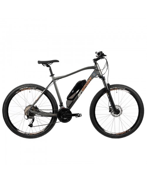 Bicicleta Electrica Afisport M17 - 27.5 Inch, M-L, Gri