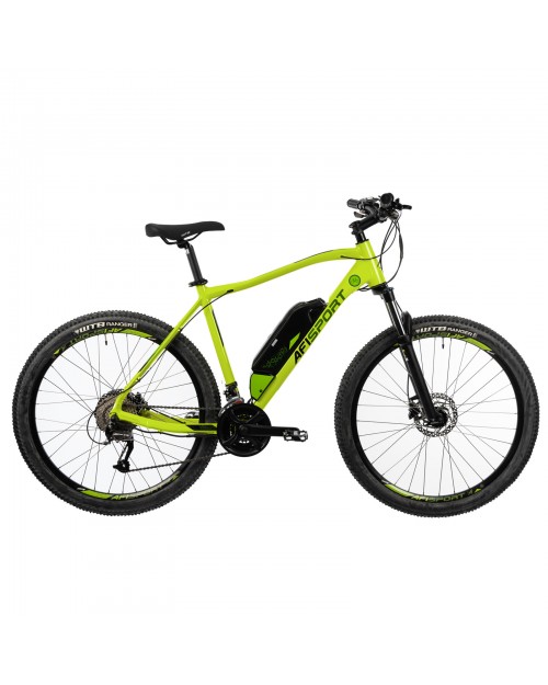 Bicicleta Electrica Afisport M17 - 27.5 Inch, M-L, Verde