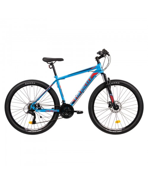 Bicicleta MTB Colinelli COL05, Schimbator Shimano, 21 Viteze, Cadru Otel, Marimea S, Roti 27.5 inch, Frane pe Disc, Culoare Albastru