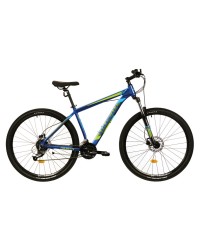 Bicicleta MTB Colinelli COL27, Schimbator Shimano Altus, 24 Viteze, Cadru Aluminiu, Marimea M, Roti 29 inch, Frane pe Disc, Culoare Albastru