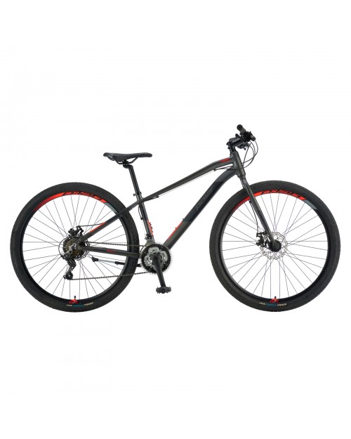 Bicicleta Mtb Mirage Urban - 29 Inch, S-M, Gri-Rosu