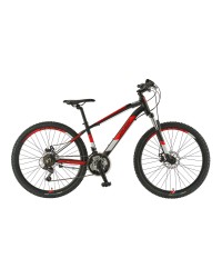 Bicicleta Mtb Polar Alaska - 26 Inch, Negru-Rosu-Alb