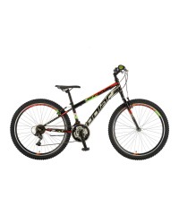 Bicicleta Mtb Polar Sonic - 26 Inch, Negru-Portocaliu-Alb