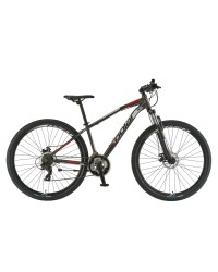 Bicicleta Mtb Polar Wizard 1.0 - 29 inch, L-XL, Gri-Rosu