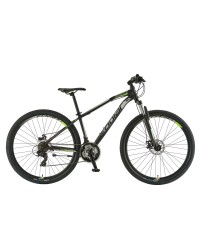 Bicicleta Mtb Polar Wizard 1.0 - 29 inch, S-M, Negru-Galben