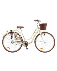 Bicicleta Oras Polar Grazia Nexus - 28 inch, L, Bej