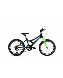 Bicicleta Capriolo 20 Diavolo 200 black-green