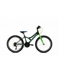 Bicicleta Capriolo 24 Diavolo 400 black green