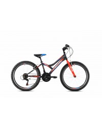 Bicicleta Capriolo 24 Diavolo 400 grey red