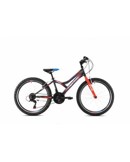 Bicicleta Capriolo 24 Diavolo 400 grey red