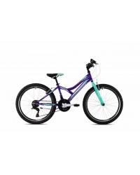 Bicicleta Capriolo 24 Diavolo 400 violet turquise