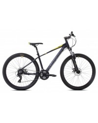 Bicicleta Capriolo Exid 27.5 AL black-yellow-mat 16