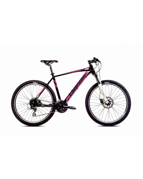 Bicicleta Capriolo Level 7.2 27.5 black pink 19