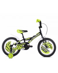 Bicicleta Capriolo Mustang black-lime 16