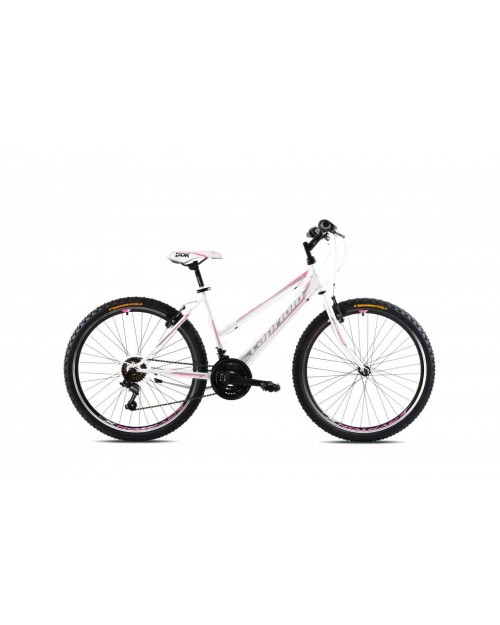 Bicicleta Capriolo Passion Lady white-pink 19