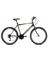 Bicicleta Capriolo Passion Man black-white-green 21