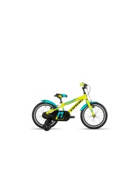 Bicicleta Drag Alpha SS 16 albastru neon verde 18-19