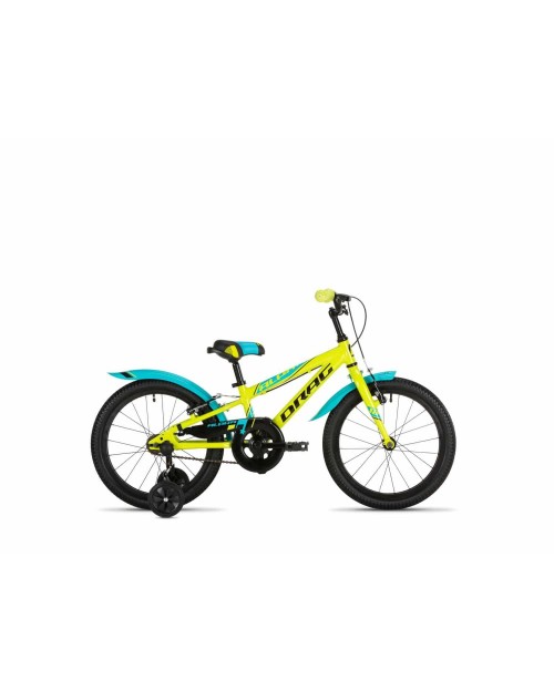 Bicicleta Drag Alpha SS 18 albastru neon verde 18-19