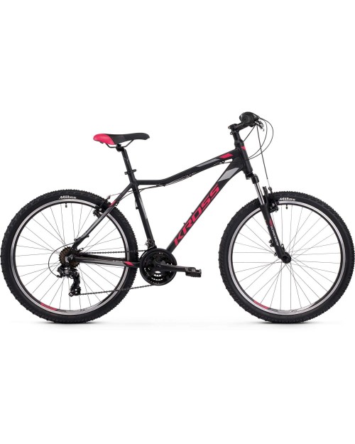 Bicicleta Kross Lea 1.0 26 DXXS black-raspb.-graph-mate 2020