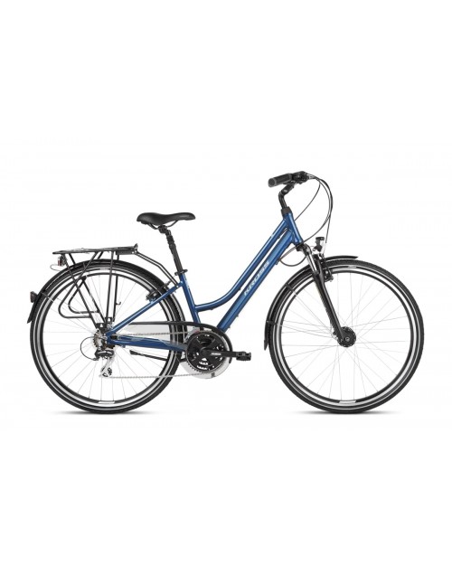 Kross Trans 3.0 28 DL blue-grey glossy