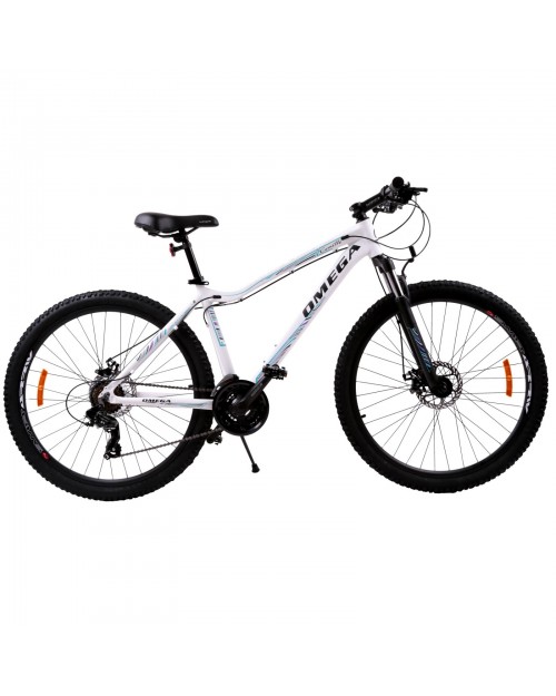 Bicicleta mountainbike dama Omega Camille 27.5   cadru 44 cm, alb