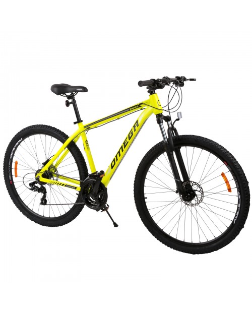 Bicicleta mountainbike Omega Duke 27.5  , cadru 49cm, frana hidraulica pe disc,galben negru