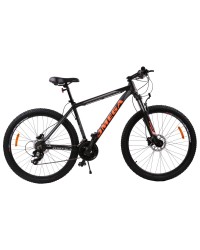 Bicicleta mountainbike Omega Duke 29  , cadru 49cm, frana hidraulica pe disc, negru portocaliu