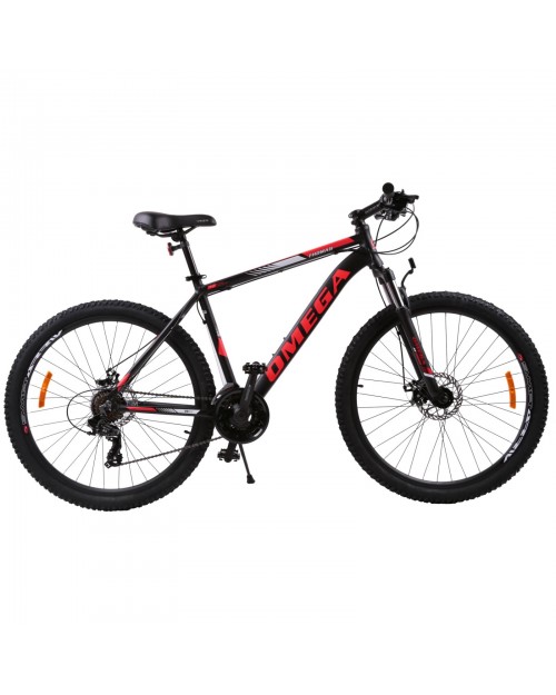 Bicicleta mountainbike Omega Thomas 27.5   , cadru 49cm, negru rosu