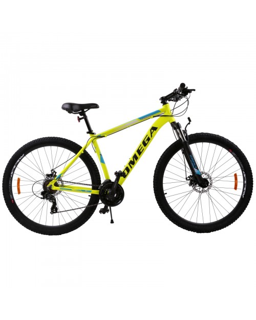 Bicicleta mountainbike Omega Thomas 29  , cadru 49 cm, galben