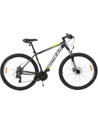 Bicicleta Omega Thomas dimensiune roti 27.5   albastru galben alb, cadru 49 cm